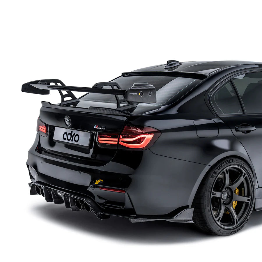 BMW F80 M3 AT-R1 Swan Neck Wing - Curved