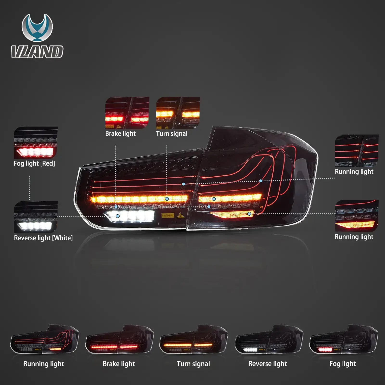 BMW F30/F80 OLED CSL Tail Lights