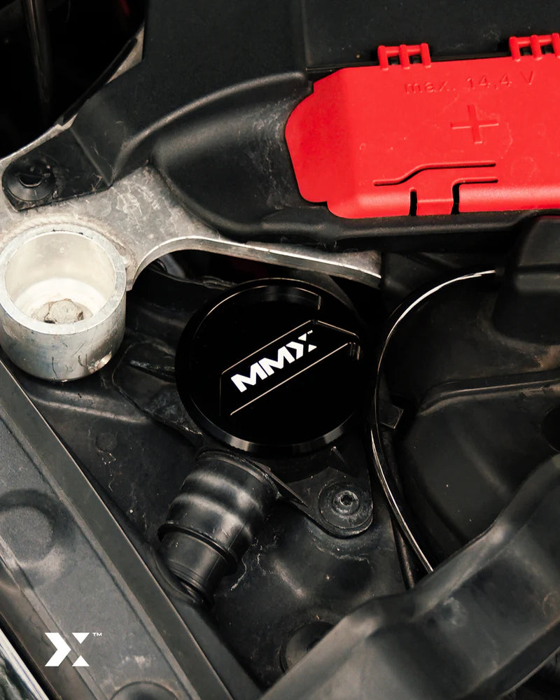 BMW F-Series MMX Billet Washer Fluid Cap