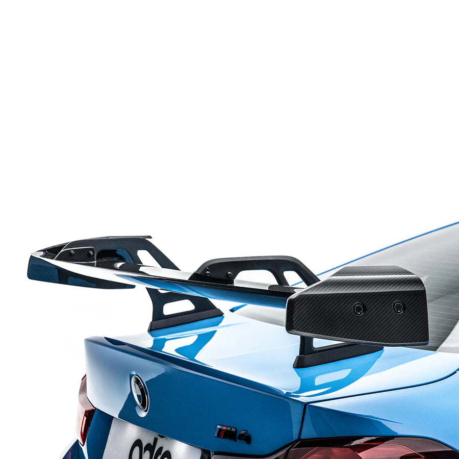 BMW F82 M4 AT-R1 Swan Neck Wing - Curved