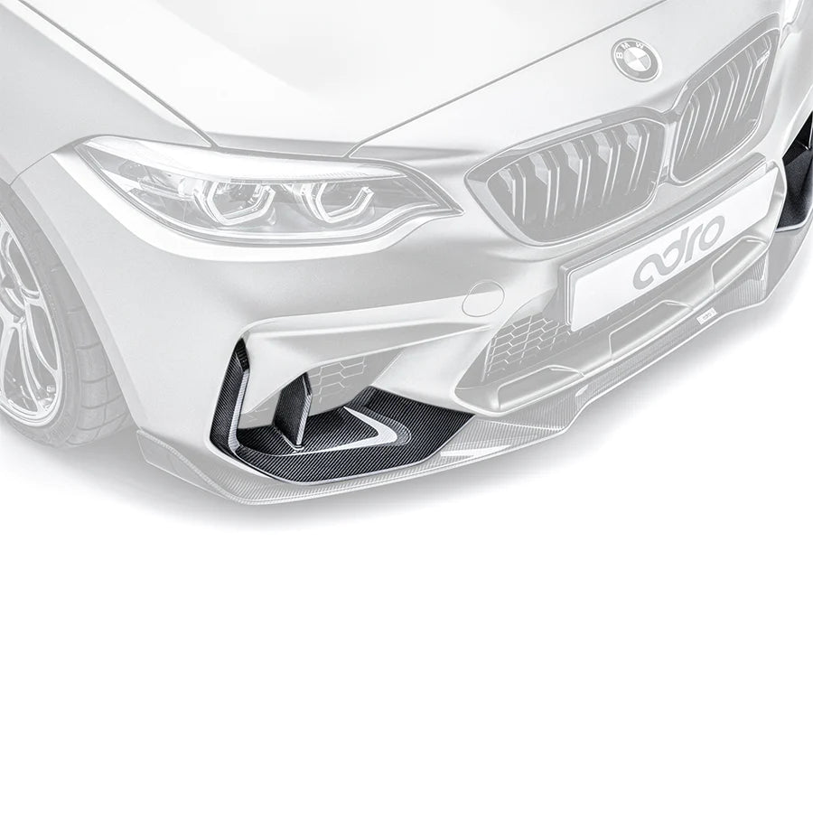 BMW F87 M2 Upper Air Duct & Lower Front Lip Set