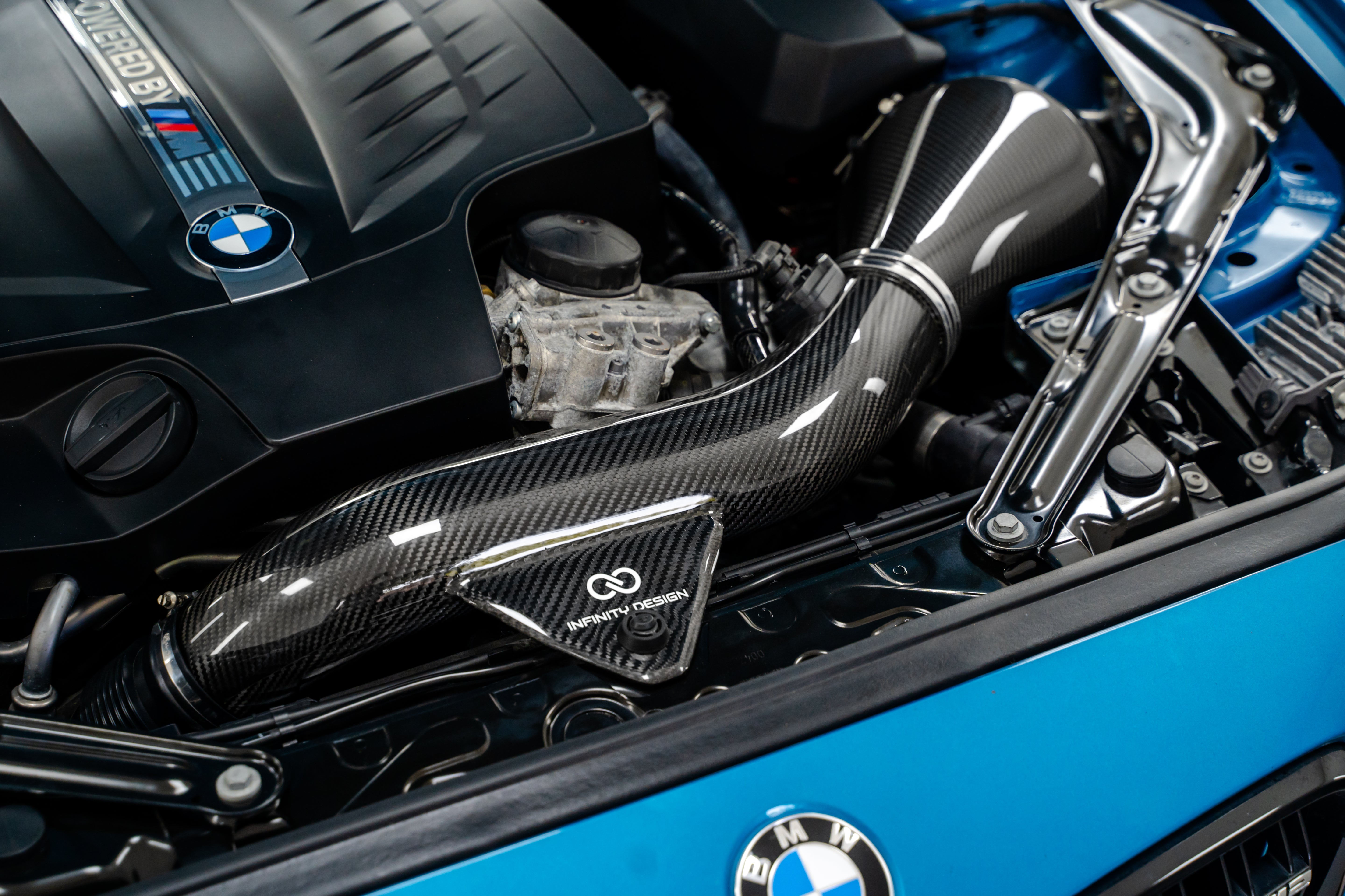 BMW F-Series M135i/M235i/335i/435i/M2 N55 Carbon Fiber Air Intake